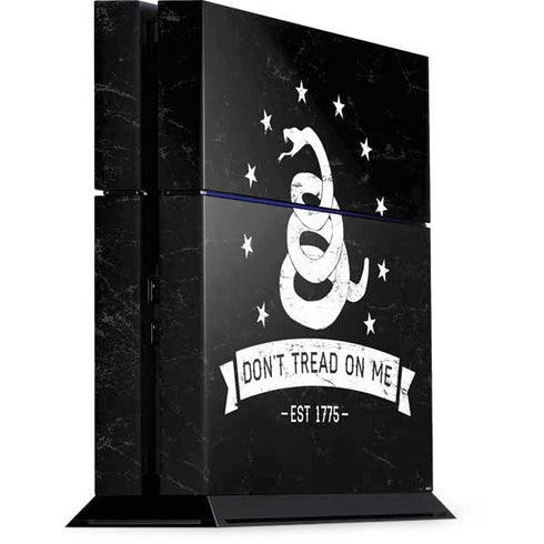 Dont Tread On Me Est 1775 PS4 Console Skin