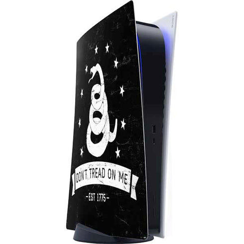 Dont Tread On Me Est 1775 PS5 Digital Edition Console Skin