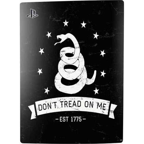 Dont Tread On Me Est 1775 PS5 Digital Edition Console Skin