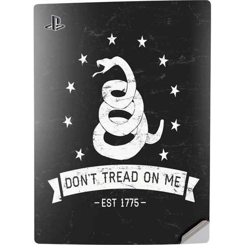 Dont Tread On Me Est 1775 PS5 Digital Edition Console Skin