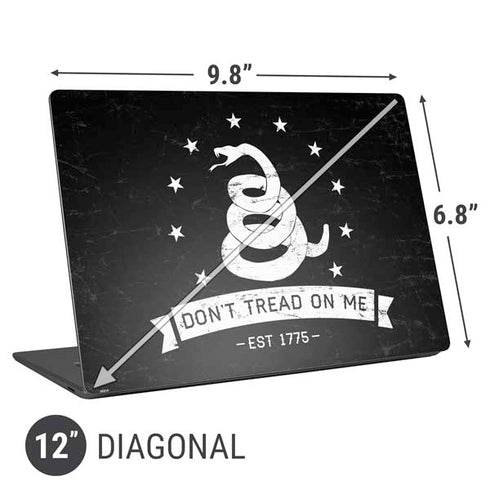 Dont Tread On Me Est 1775 Universal Laptop 12in (9.8 x 6.8in) Skin