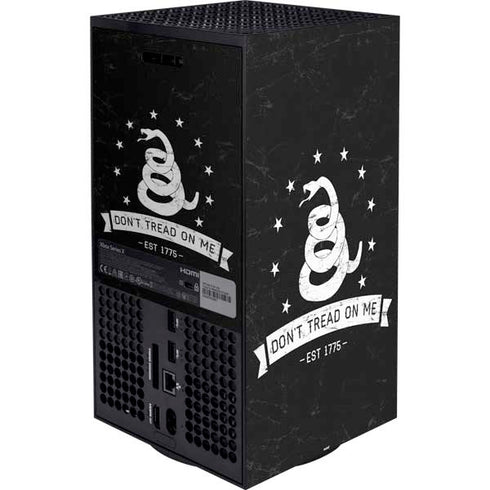 Dont Tread On Me Est 1775 Xbox Series X Bundle Skin
