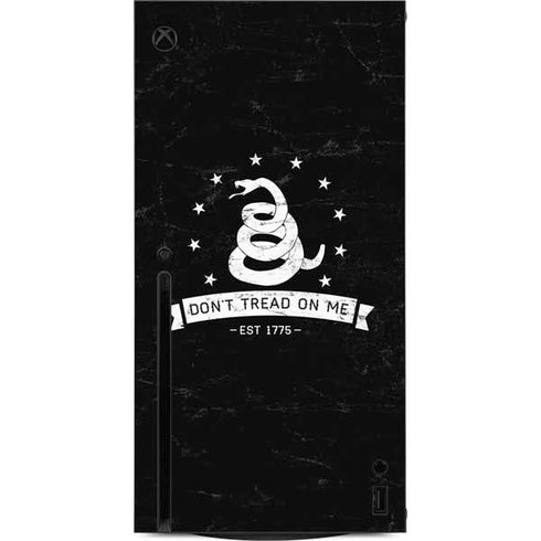 Dont Tread On Me Est 1775 Xbox Series X Console Skin