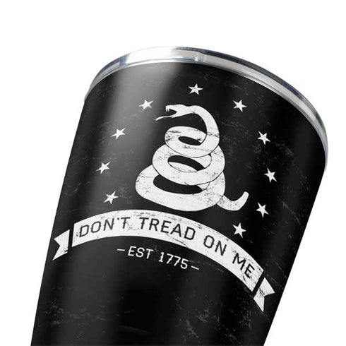 Dont Tread On Me Est 1775 Yeti 20oz Tumbler Skin