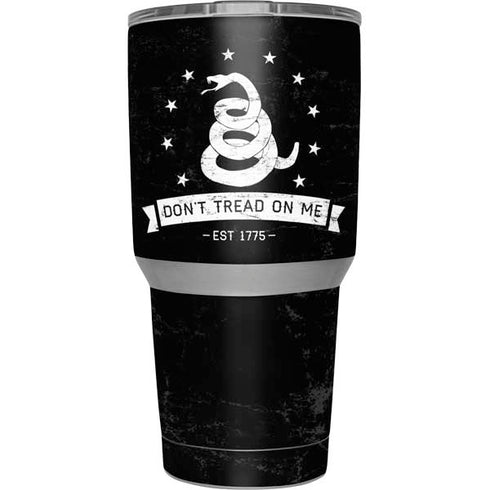 Dont Tread On Me Est 1775 Yeti 30oz Rambler Tumbler Skin