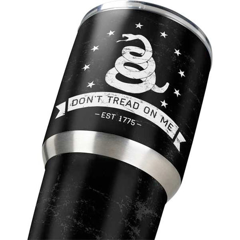 Dont Tread On Me Est 1775 Yeti 30oz Rambler Tumbler Skin