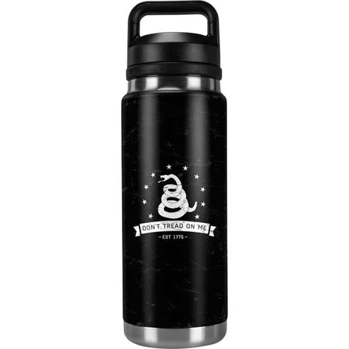 Dont Tread On Me Est 1775 YETI Rambler 26oz Bottle Skin