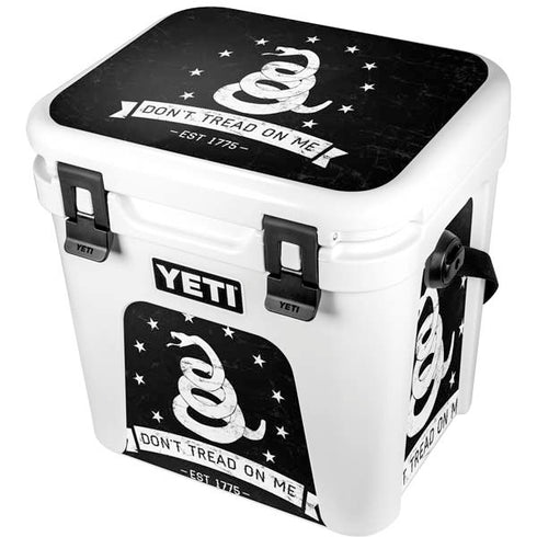 Dont Tread On Me Est 1775 YETI Roadie 24 Hard Cooler Skin