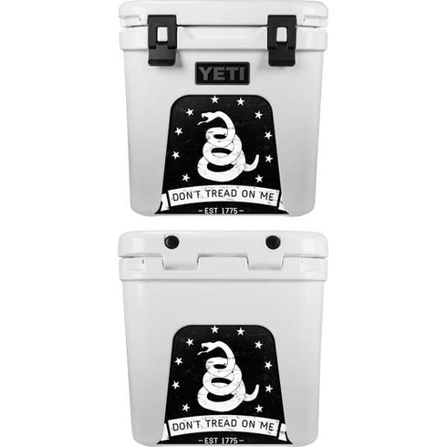 Dont Tread On Me Est 1775 YETI Roadie 24 Hard Cooler Skin