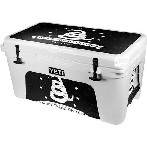 Dont Tread On Me Est 1775 YETI Tundra 65 Hard Cooler Skin