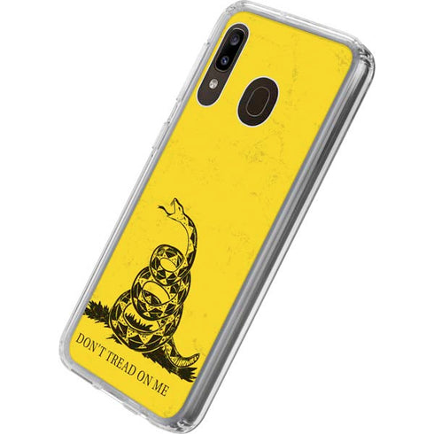 Dont Tread On Me Galaxy A20 Clear Case
