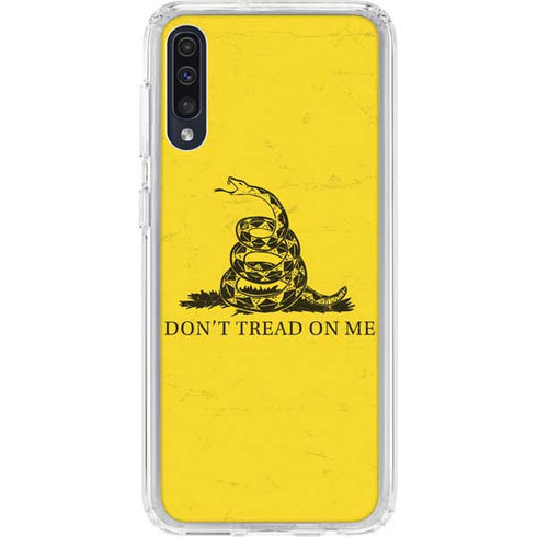 Dont Tread On Me Galaxy A50 Clear Case