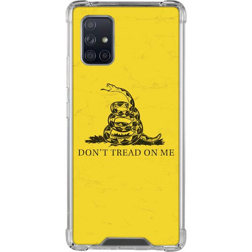 Dont Tread On Me Galaxy A71 5G Clear Case