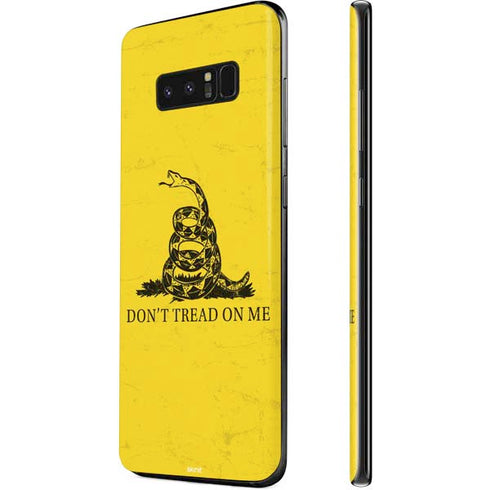 Dont Tread On Me Galaxy Note 8 Skin
