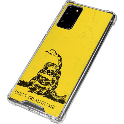 Dont Tread On Me Galaxy Note20 5G Clear Case