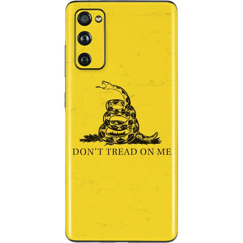 Dont Tread On Me Galaxy S20 Fan Edition Skin