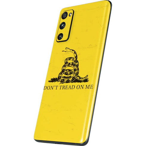 Dont Tread On Me Galaxy S20 Fan Edition Skin