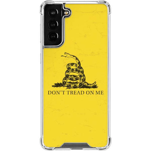 Dont Tread On Me Galaxy S21 FE Clear Case
