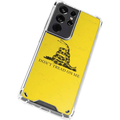 Dont Tread On Me Galaxy S21 Ultra 5G Clear Case