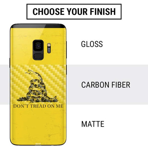 Dont Tread On Me Galaxy S9 Skin