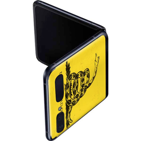 Dont Tread On Me Galaxy Z Flip Skin