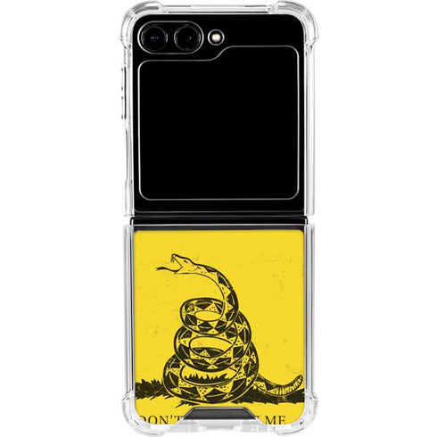 Dont Tread On Me Galaxy Z Flip5 5G Clear Case