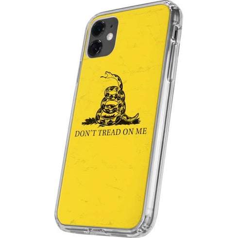 Dont Tread On Me iPhone 11 Clear Case