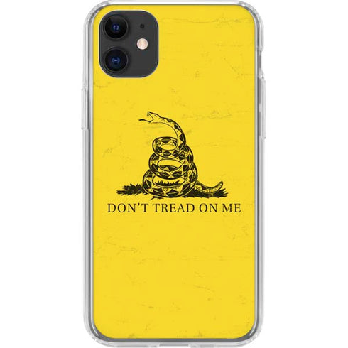 Dont Tread On Me iPhone 11 Clear Case
