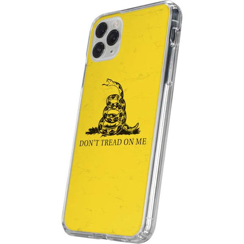 Dont Tread On Me iPhone 11 Pro Clear Case