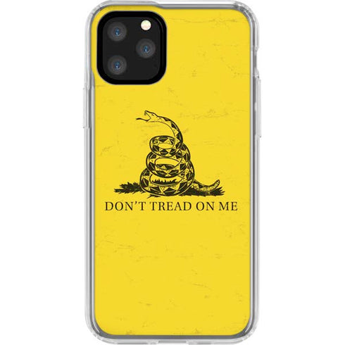 Dont Tread On Me iPhone 11 Pro Clear Case