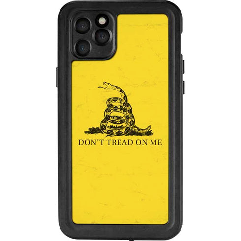 Dont Tread On Me iPhone 11 Pro Max Waterproof Case