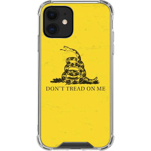 Dont Tread On Me iPhone 12 Mini Clear Case