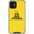 Dont Tread On Me iPhone 12 Mini Clear Case