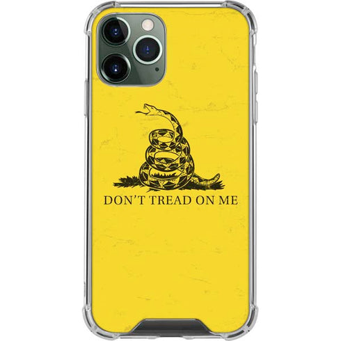Dont Tread On Me iPhone 12 Pro Clear Case