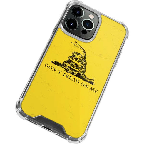 Dont Tread On Me iPhone 14 Pro Clear Case