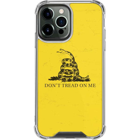 Dont Tread On Me iPhone 15 Pro Max Clear Case