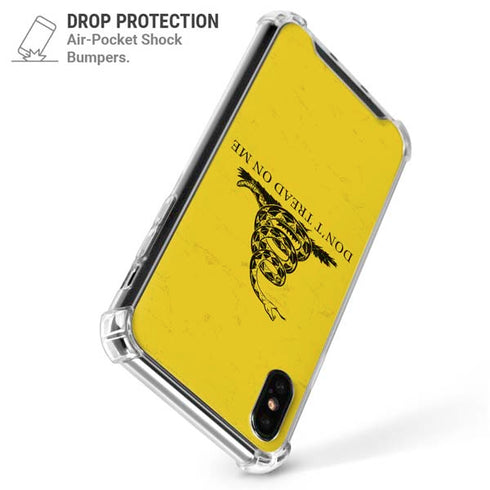 Dont Tread On Me iPhone XS Max Clear Case