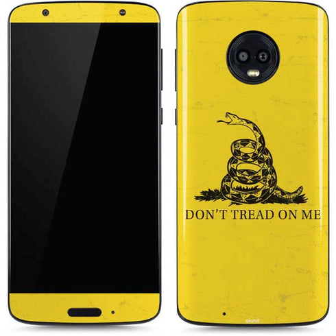 Dont Tread On Me Moto G6 Skin