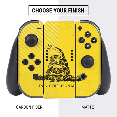 Dont Tread On Me Nintendo Switch Bundle Skin