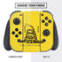 Dont Tread On Me Nintendo Switch Bundle Skin