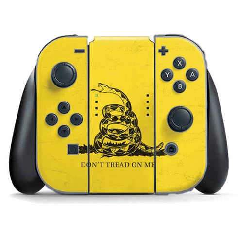 Dont Tread On Me Nintendo Switch (2017-2021) Joy-Con Controller Skin