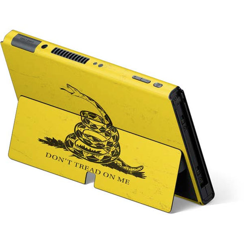Dont Tread On Me Nintendo Switch OLED (2021) Skin