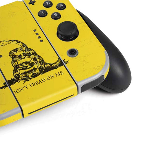Dont Tread On Me Nintendo Switch OLED (2021) Skin