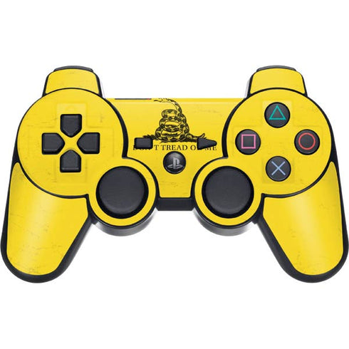 Dont Tread On Me PS3 Dual Shock wireless controller Skin