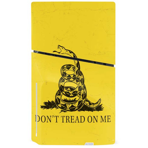 Dont Tread On Me PS5 Slim Disk Bundle Skin