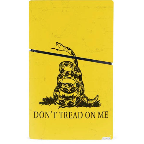 Dont Tread On Me PS5 Slim Digital Edition Bundle Skin