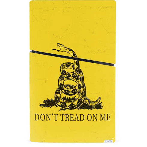 Dont Tread On Me PS5 Slim Digital Edition Console Skin
