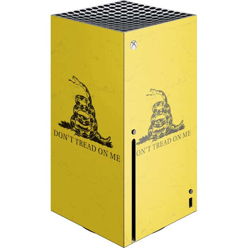 Dont Tread On Me Xbox Series X Console Skin