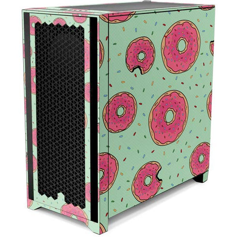 Donuts Foodie Corsair 4000D Tempered Glass Mid-Tower ATX Case Skin