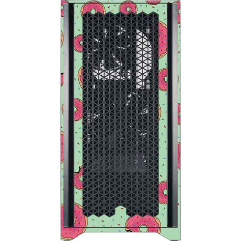 Donuts Foodie Corsair 4000D Tempered Glass Mid-Tower ATX Case Skin